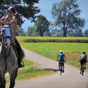 Reiten, Radfahren und Blasenentzündung